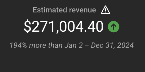 Business Channel Revenue Screenshot